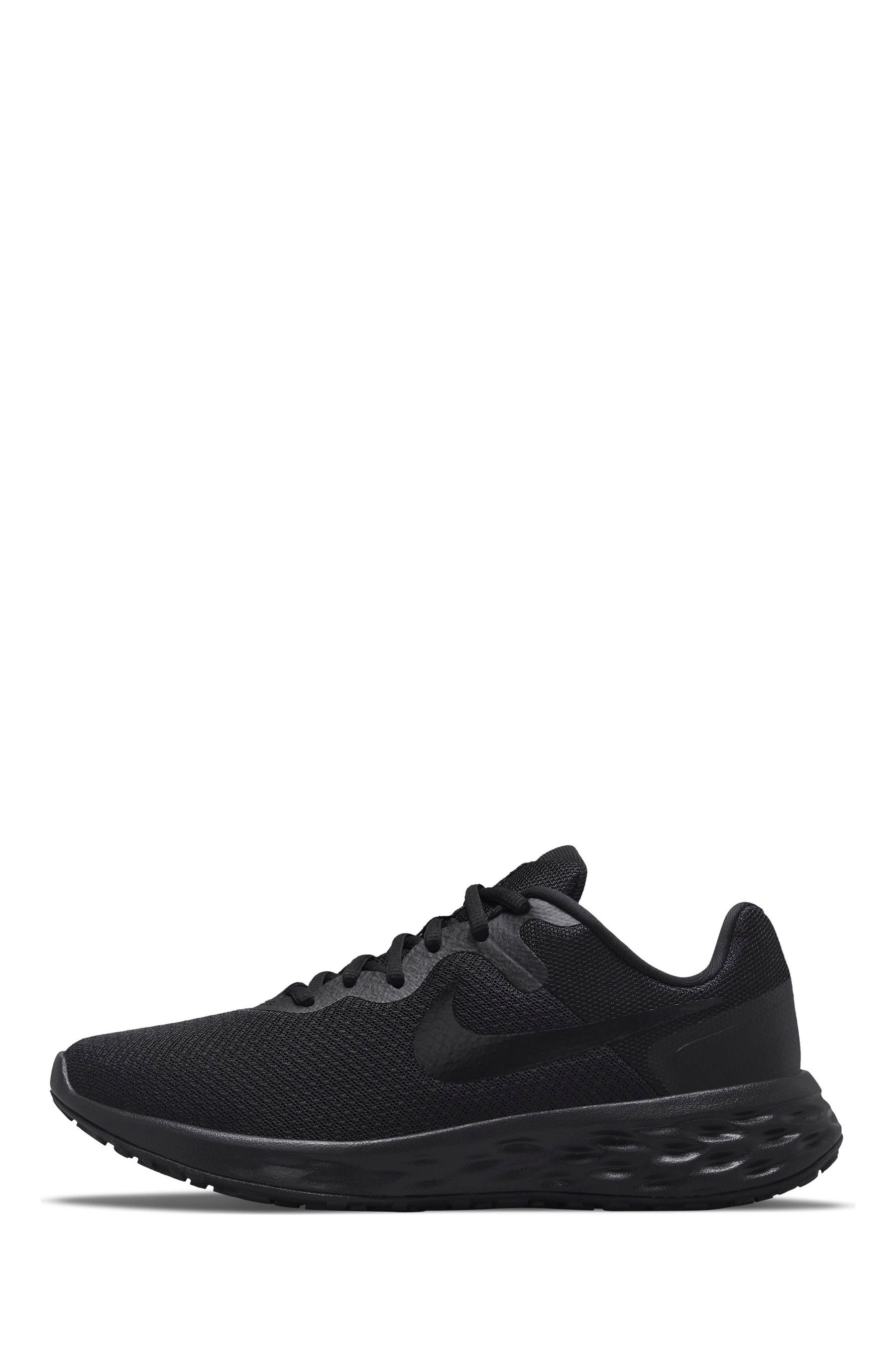 Nike black mesh trainers womens on sale
