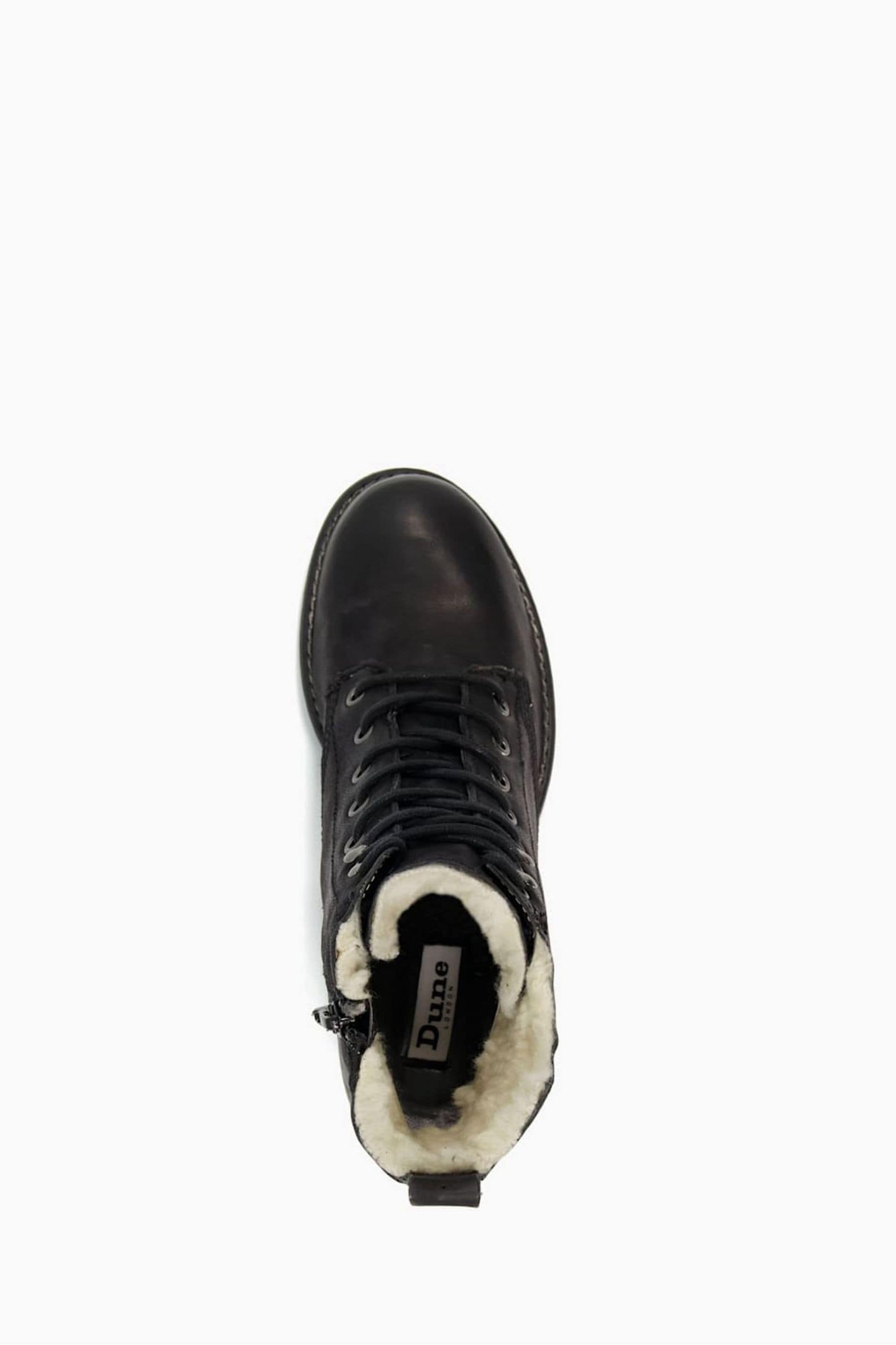 Buy Dune London Black Warm Lined Patsie Ankle Boots from Next Luxembourg