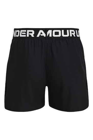 Under Armour Black Girls Youth Play Up Shorts
