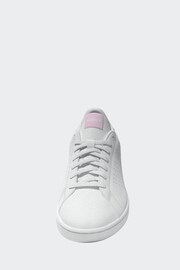 adidas Off White Sportswear Advantage Trainers - Image 10 of 19