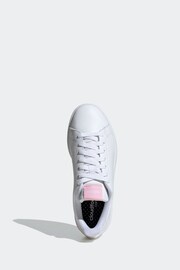 adidas Off White Sportswear Advantage Trainers - Image 16 of 19