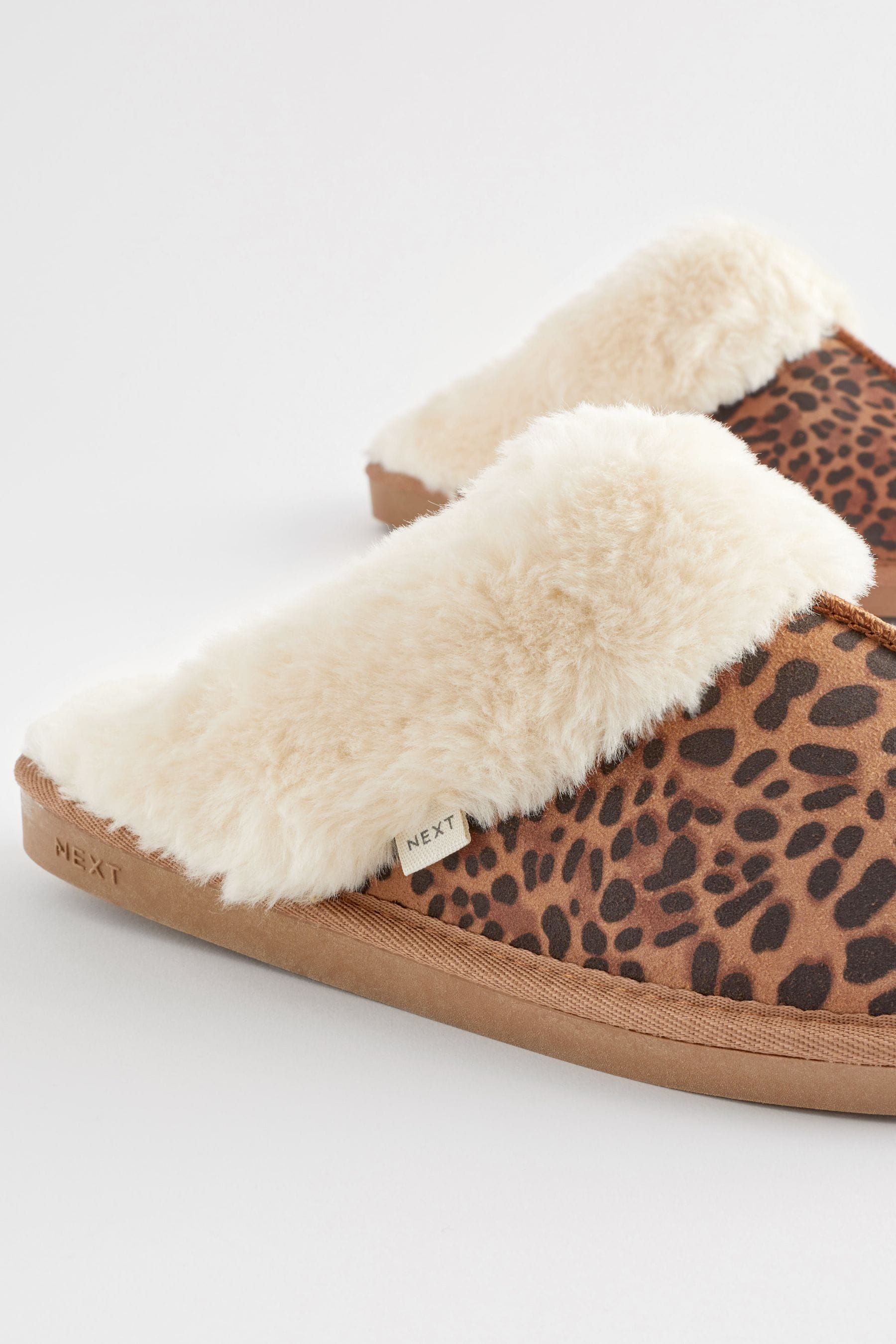 Next leopard sale print slippers