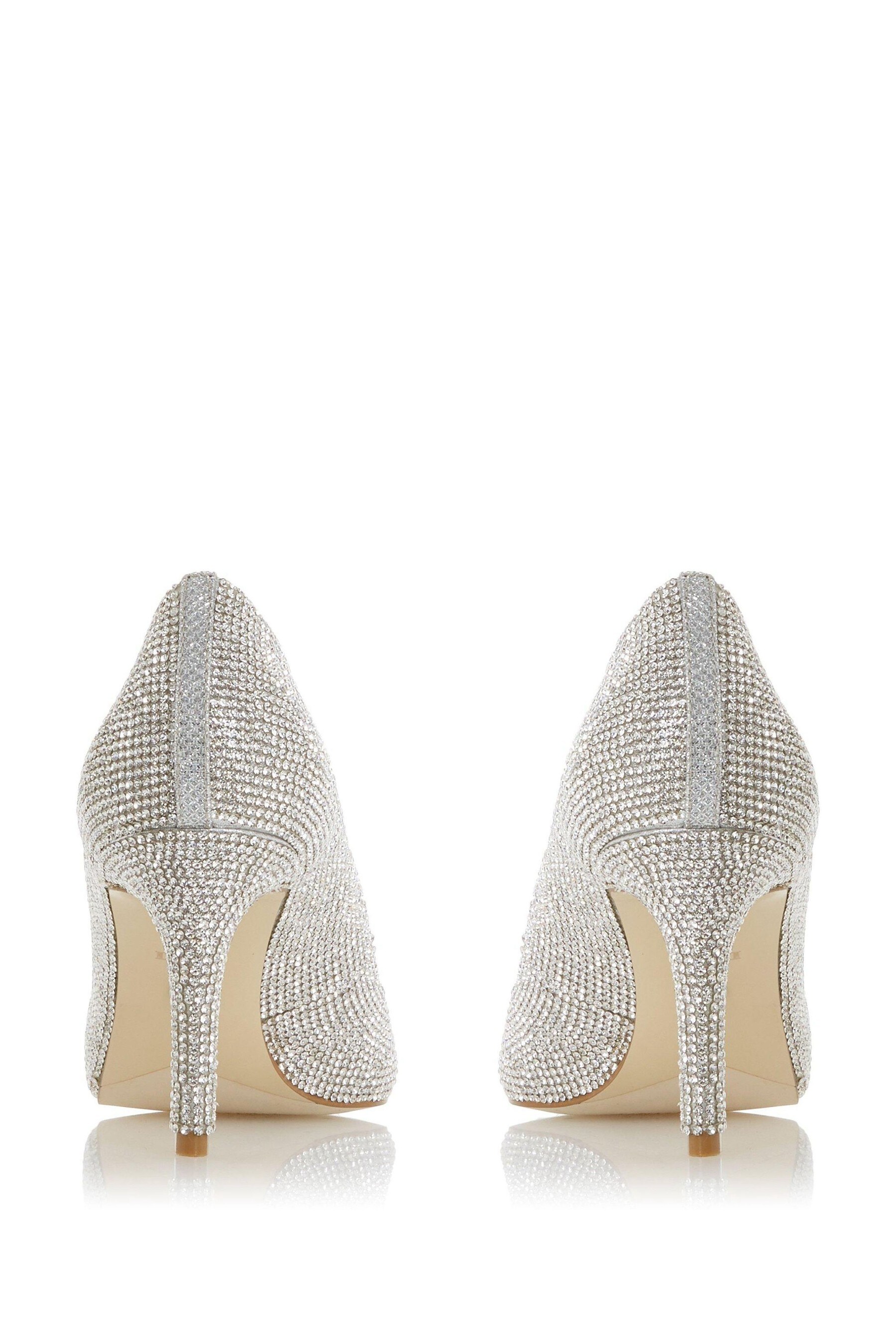 Rhinestone encrusted heels sales