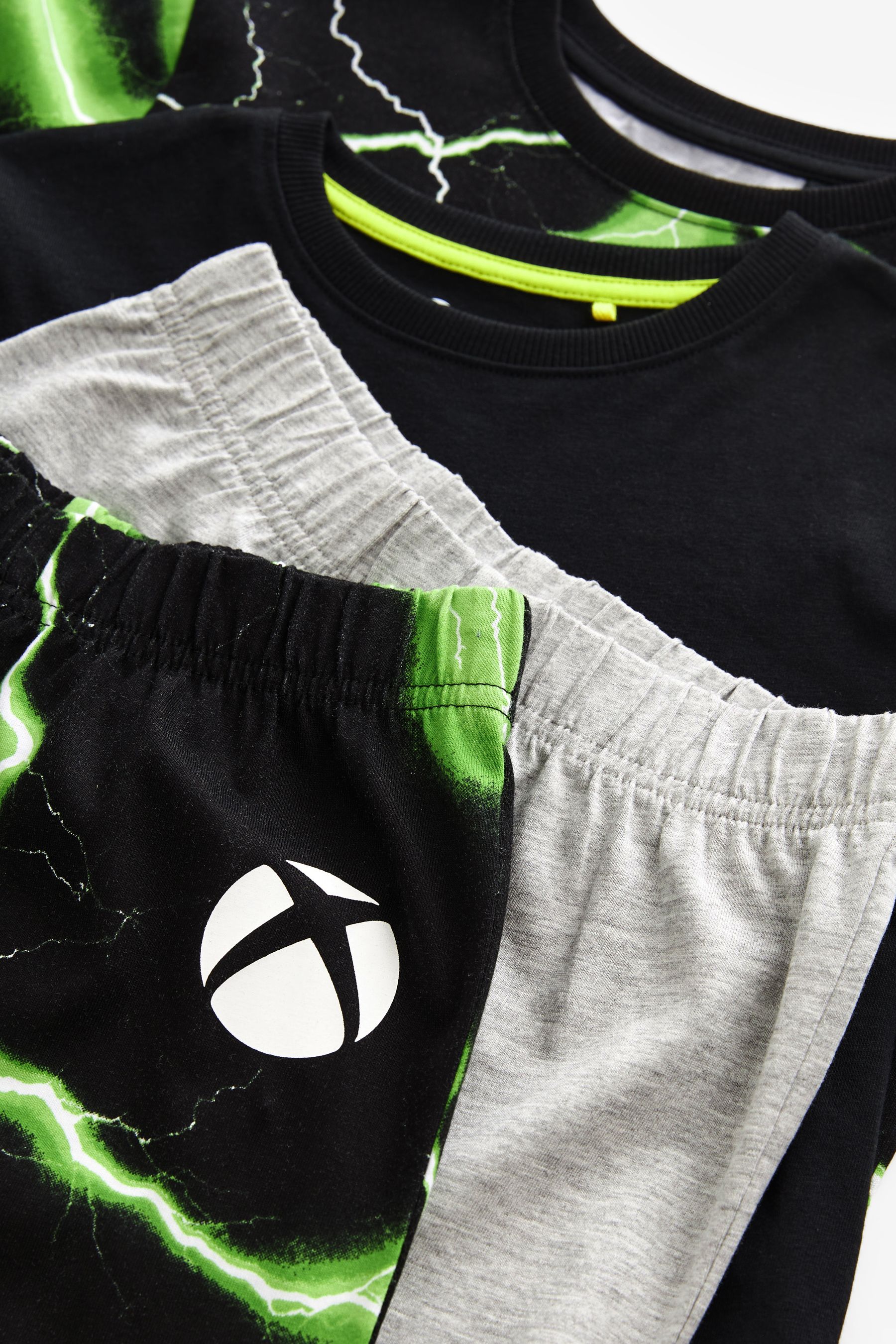 Buy Black Green Xbox Pyjamas 2 Pack 5 16yrs from Next Luxembourg