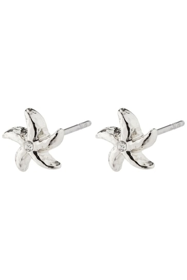 PILGRIM Silver Oakley Recycled Starfish Earrings