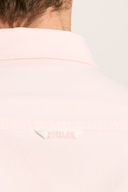 Joules Oxford Pink Long Sleeve Classic Fit Shirt - Image 5 of 7