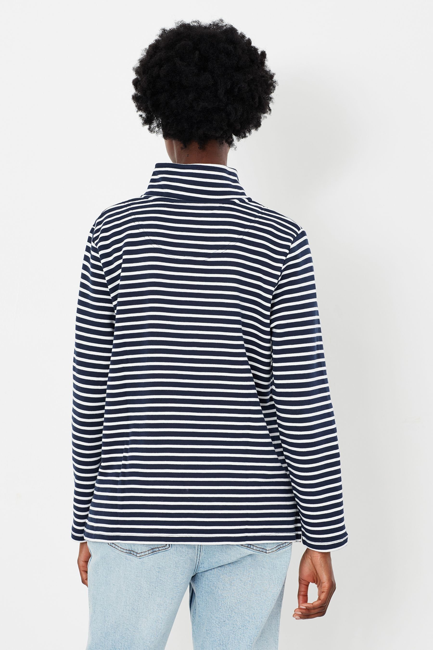 Buy Joules Blue Pip Casual Half Zip Sweatshirt from Next Luxembourg