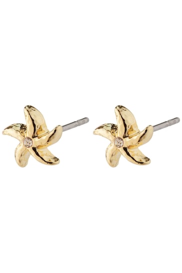 PILGRIM Gold Oakley Recycled Starfish Earrings