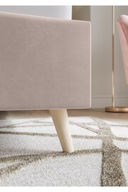 Pink Blush Opulent Velvet Matson Upholstered Bed Bed Frame - Image 5 of 8