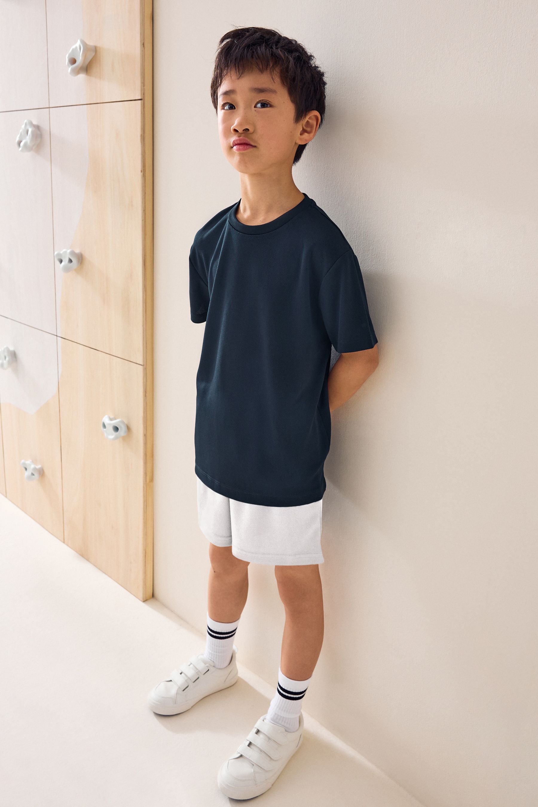 Next boys white shorts sale