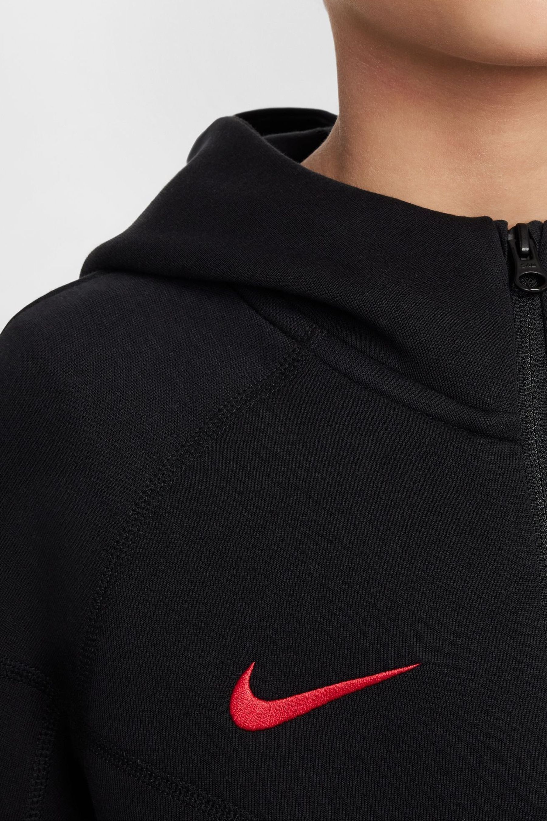 Buy Nike Black Liverpool FC Tech Fleece Zip Through Hoodie from Next Slovenia