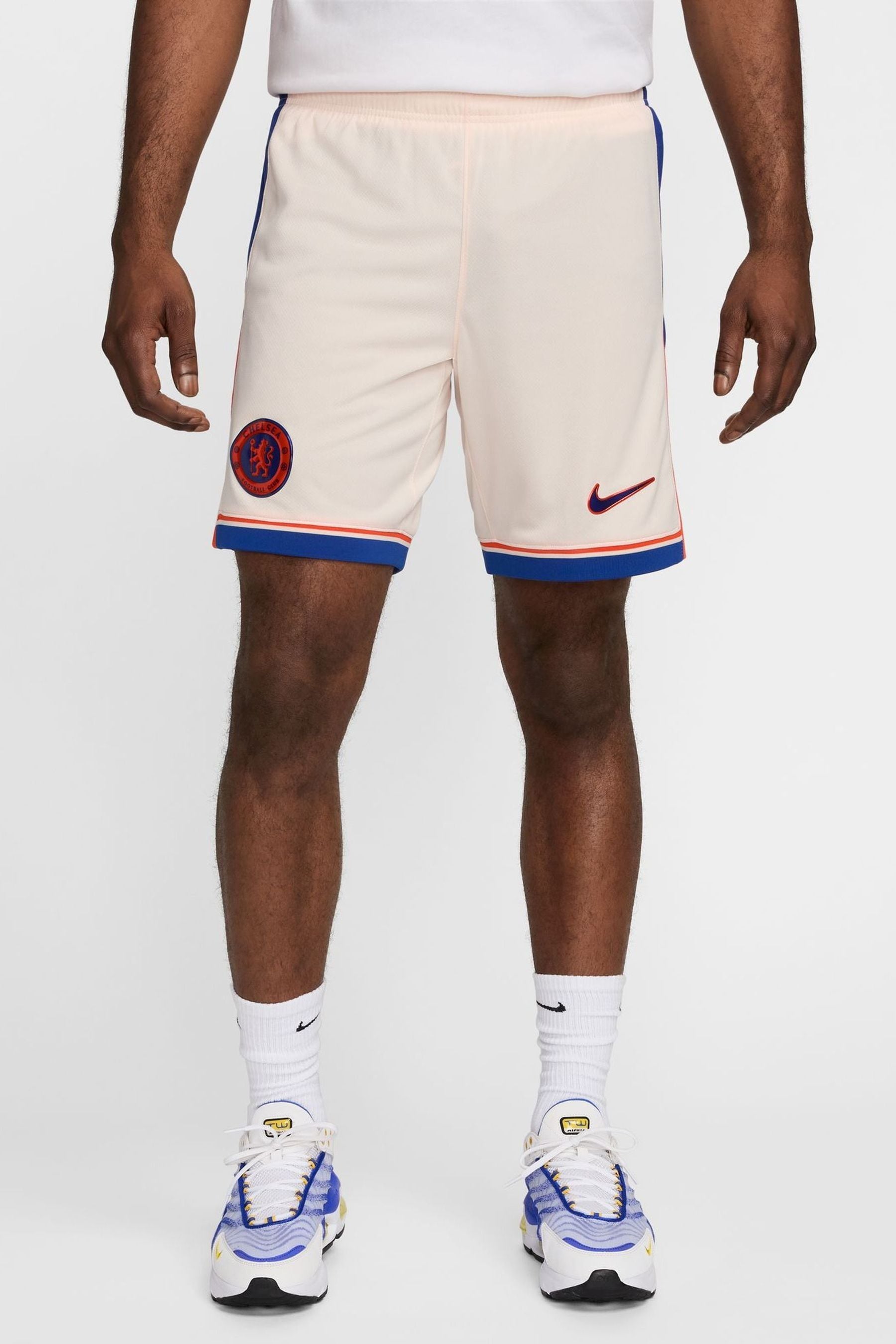Buy Nike Cream Chelsea FC 24 25 Stadium Away Football Shorts from Next Malta