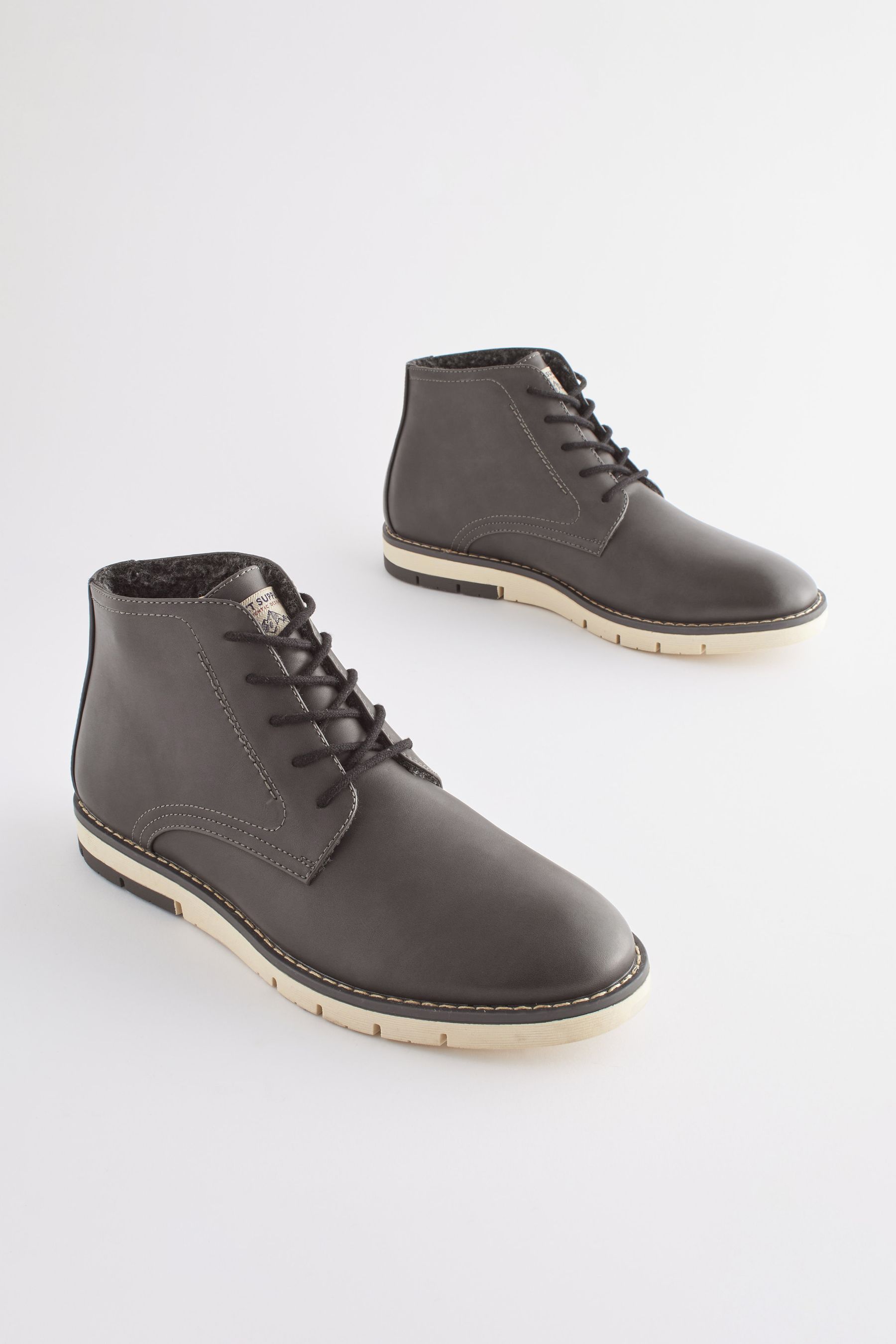Buy Grey Warm Lined Sports Boots from the Next UK online shop