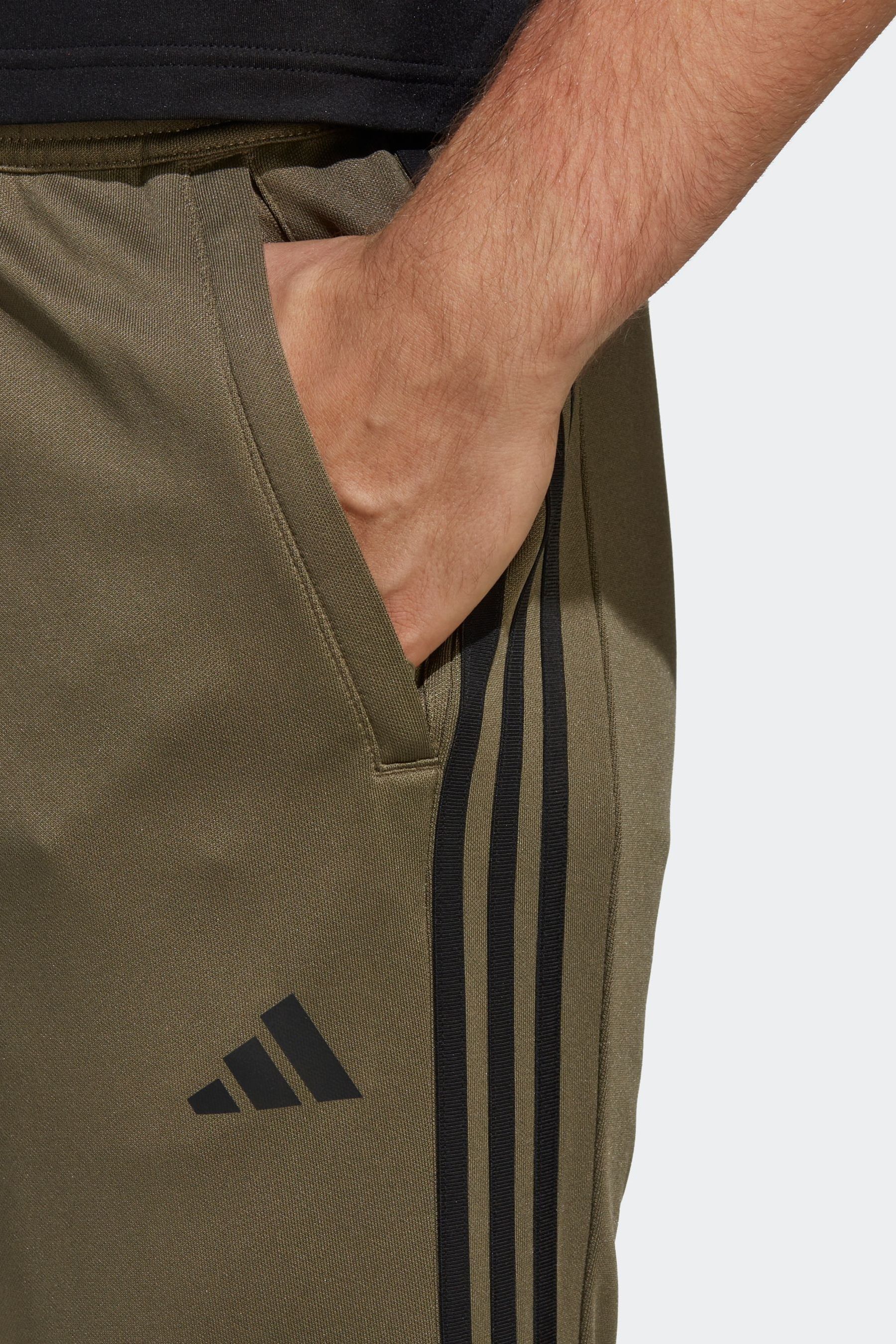 Olive green adidas joggers best sale