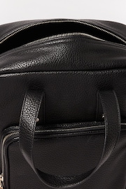 Oliver Bonas Black Mami Laptop Backpack - Image 5 of 7