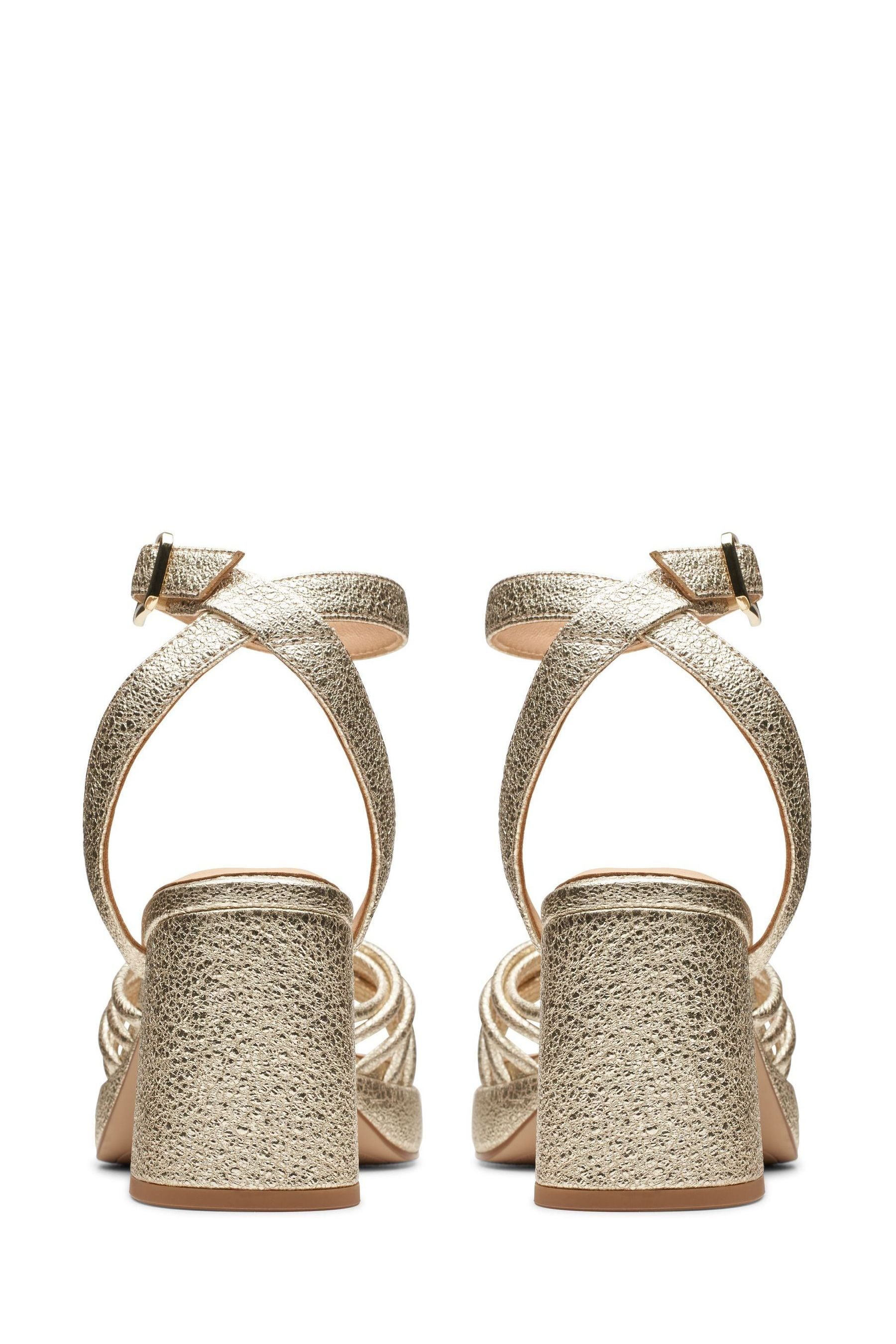 Buy Clarks Gold Suede Ritzy75 Faye Sandals from the Next UK online shop