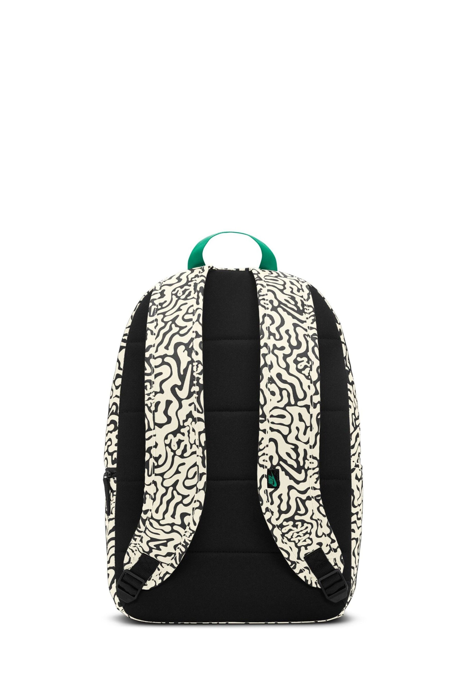 Nike Cream/Black/Grey Heritage Backpack - Image 4 of 9