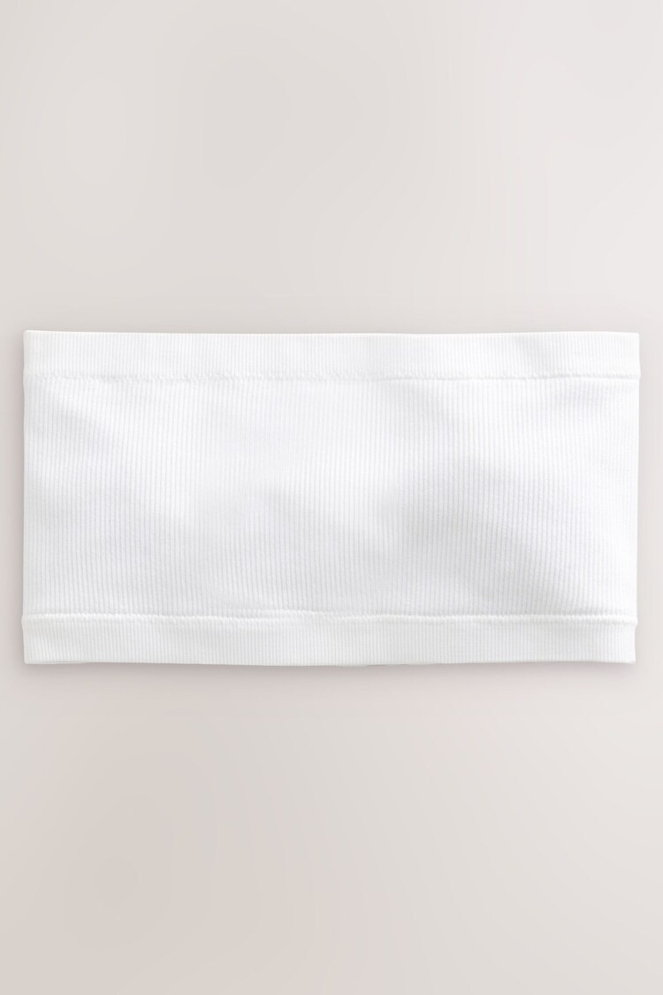 White Bandeau Crop Tops 1 Pack (7-16yrs) - Image 1 of 3