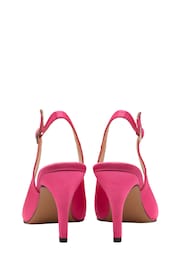 Ravel Pink Slingback Shoes On A Kitten Heel - Image 3 of 4