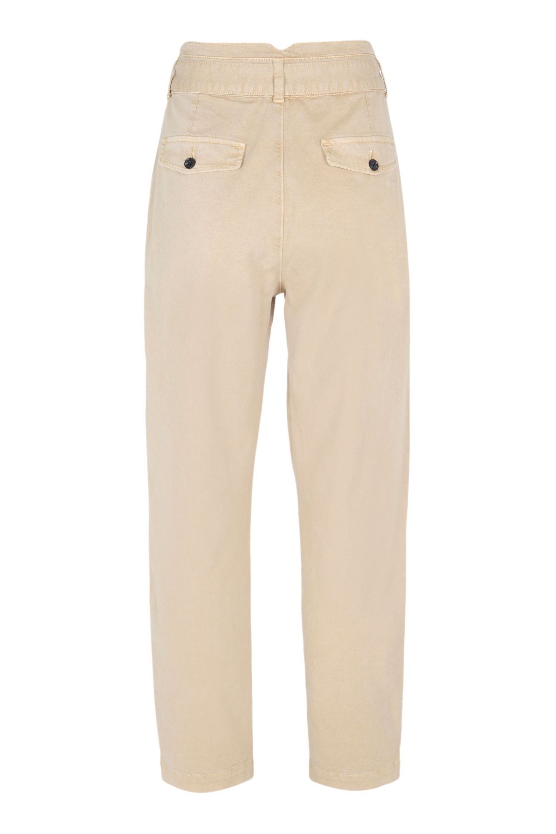 Buy Mint Velvet Paperbag Belted Brown Chinos Trousers from Next Luxembourg