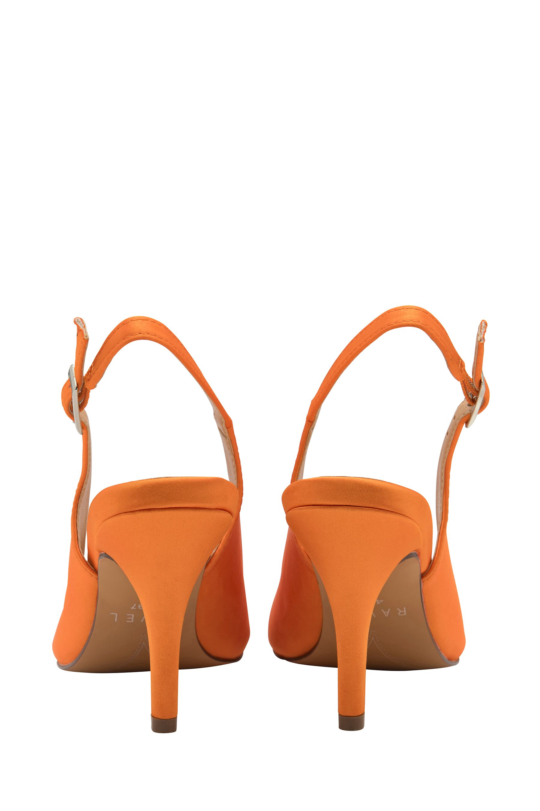 Buy Ravel Orange Slingback Shoes On a Kitten Heels from the Next UK online shop