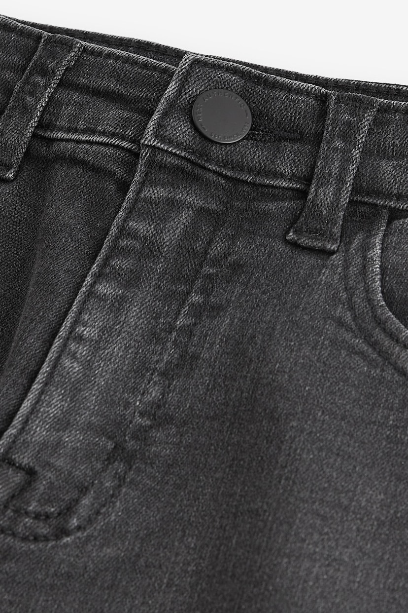 Grey Charcoal Regular Fit Cotton Rich Stretch Jeans (3-17yrs) - Image 3 of 3
