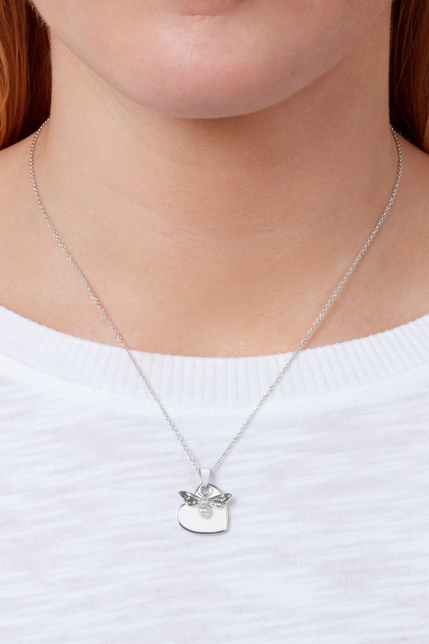 Olivia burton outlet heart necklace