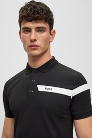 BOSS Black Paule Polo Shirt - Image 4 of 5