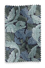 William Morris At Home Indigo Blue Acanthus Made to Measure 100% Cotton Curtains - Image 5 of 5