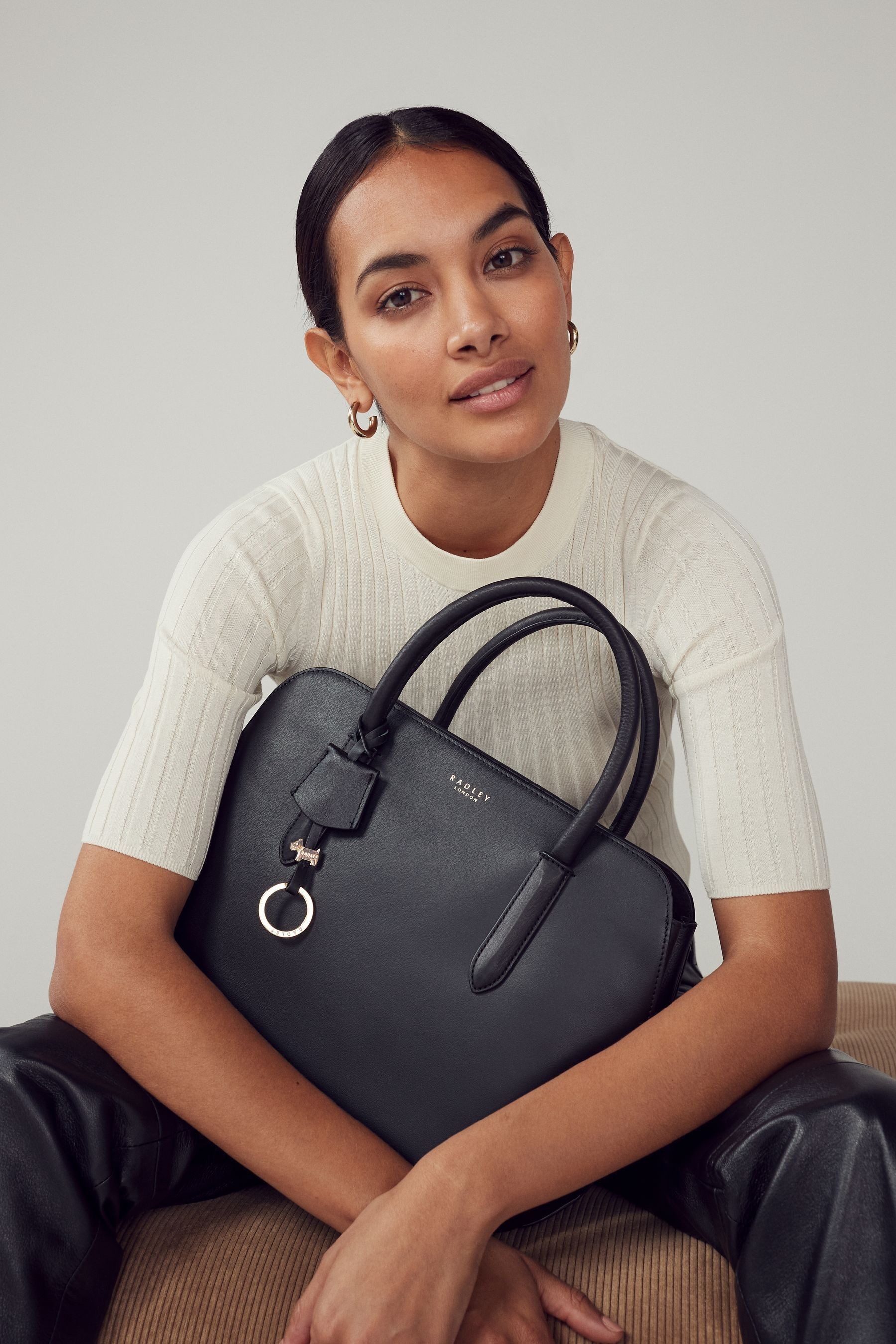 Radley liverpool street sale medium ziptop grab bag