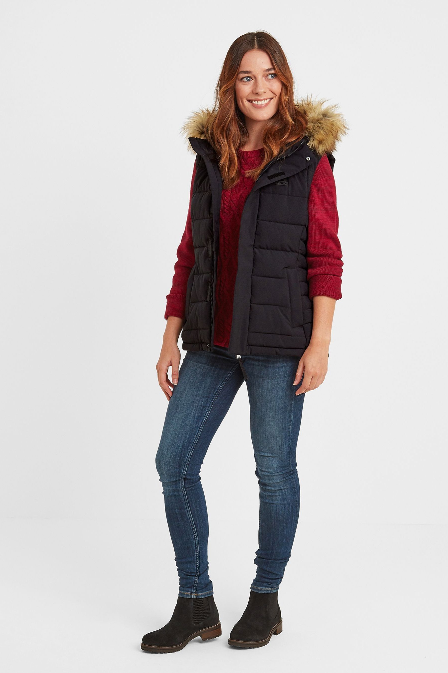 Tog 24 Black Cowling Insulated Gilet 