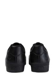 Kickers Black Youth Tovni Stack Leather Shoes - Image 7 of 11