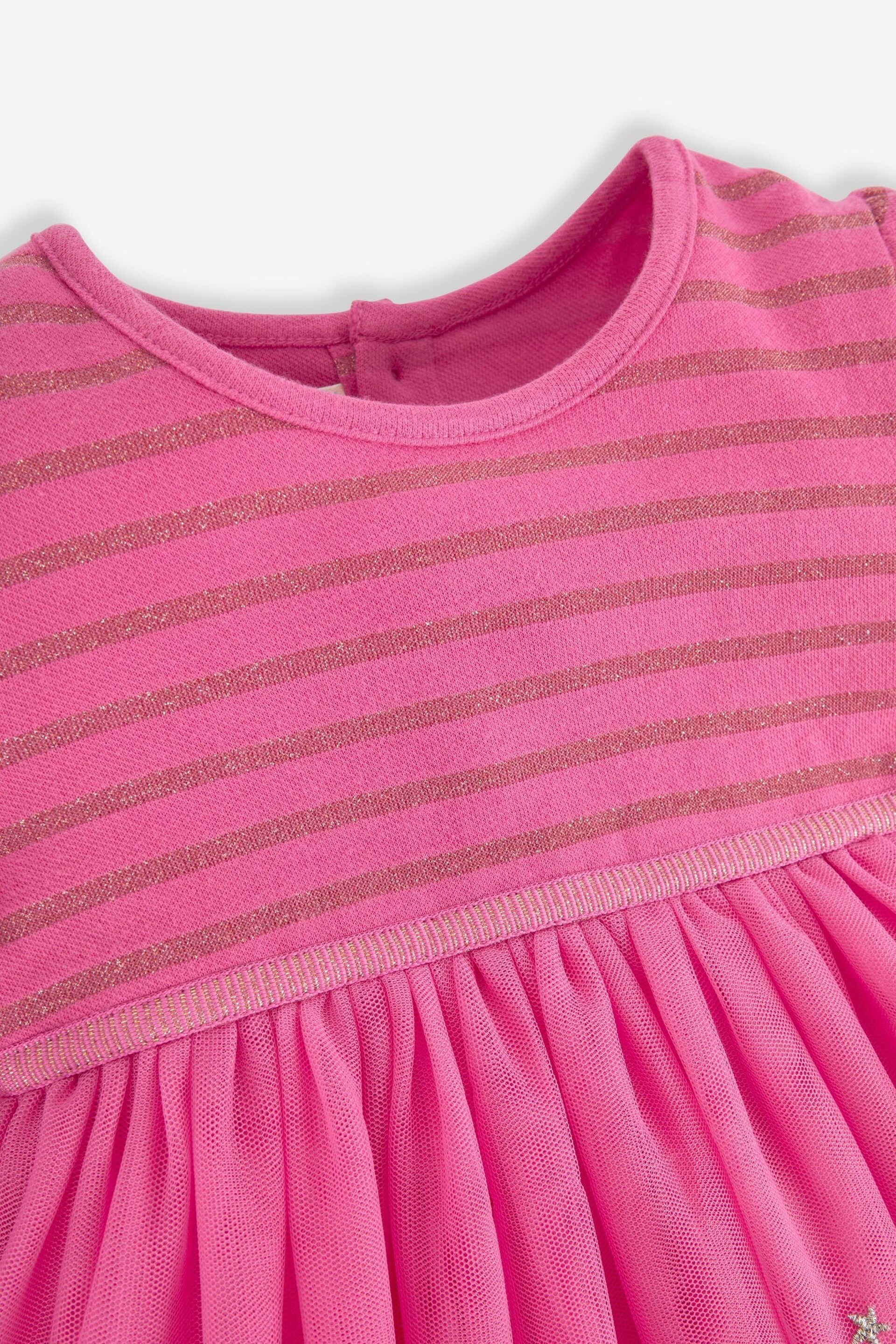 JoJo Maman Bébé Fuchsia Unicorn Party Dress - Image 3 of 7