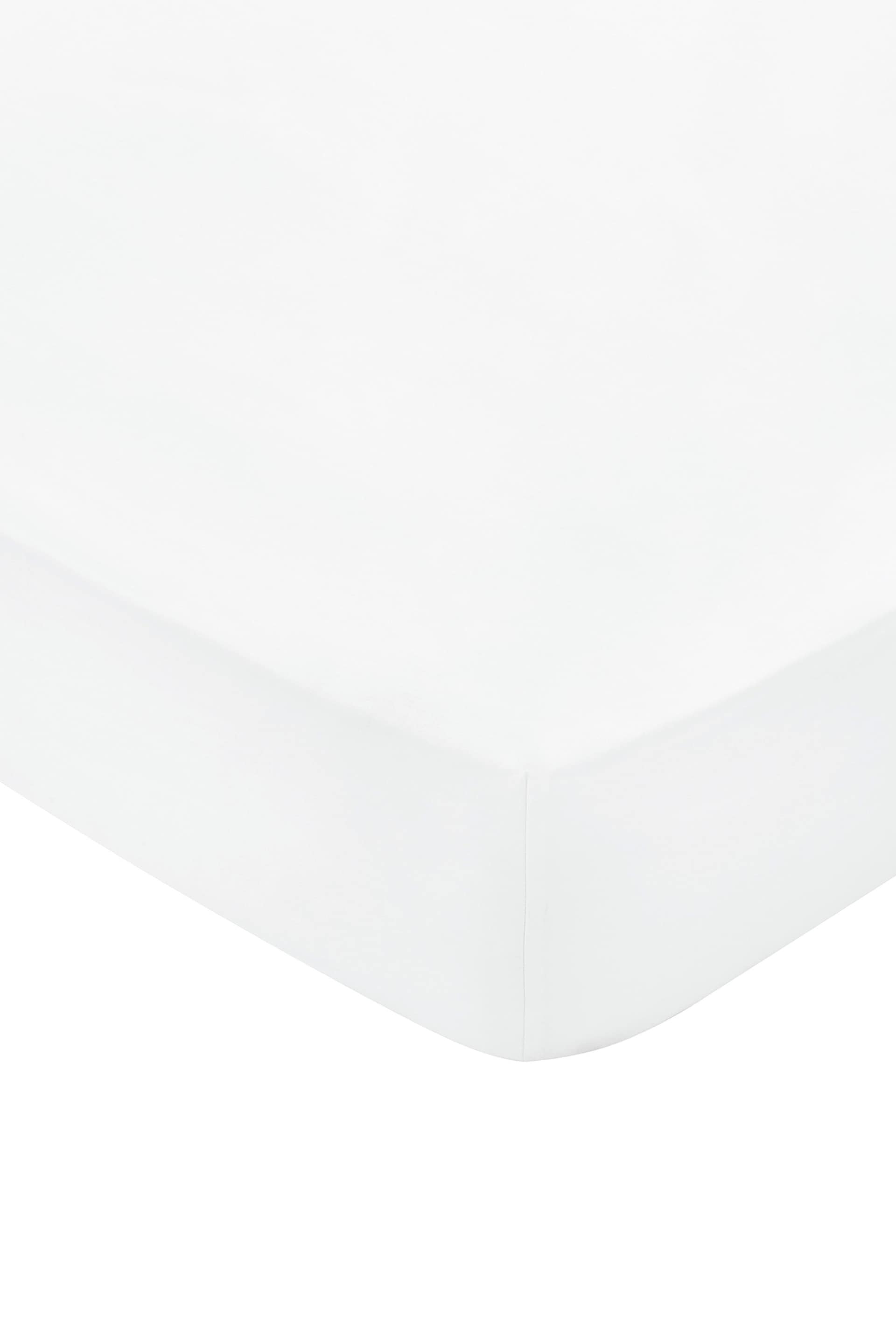 Bedeck Of Belfast White 1000 Thread Count Egyptian Cotton Sateen Fitted Sheet - Image 2 of 2