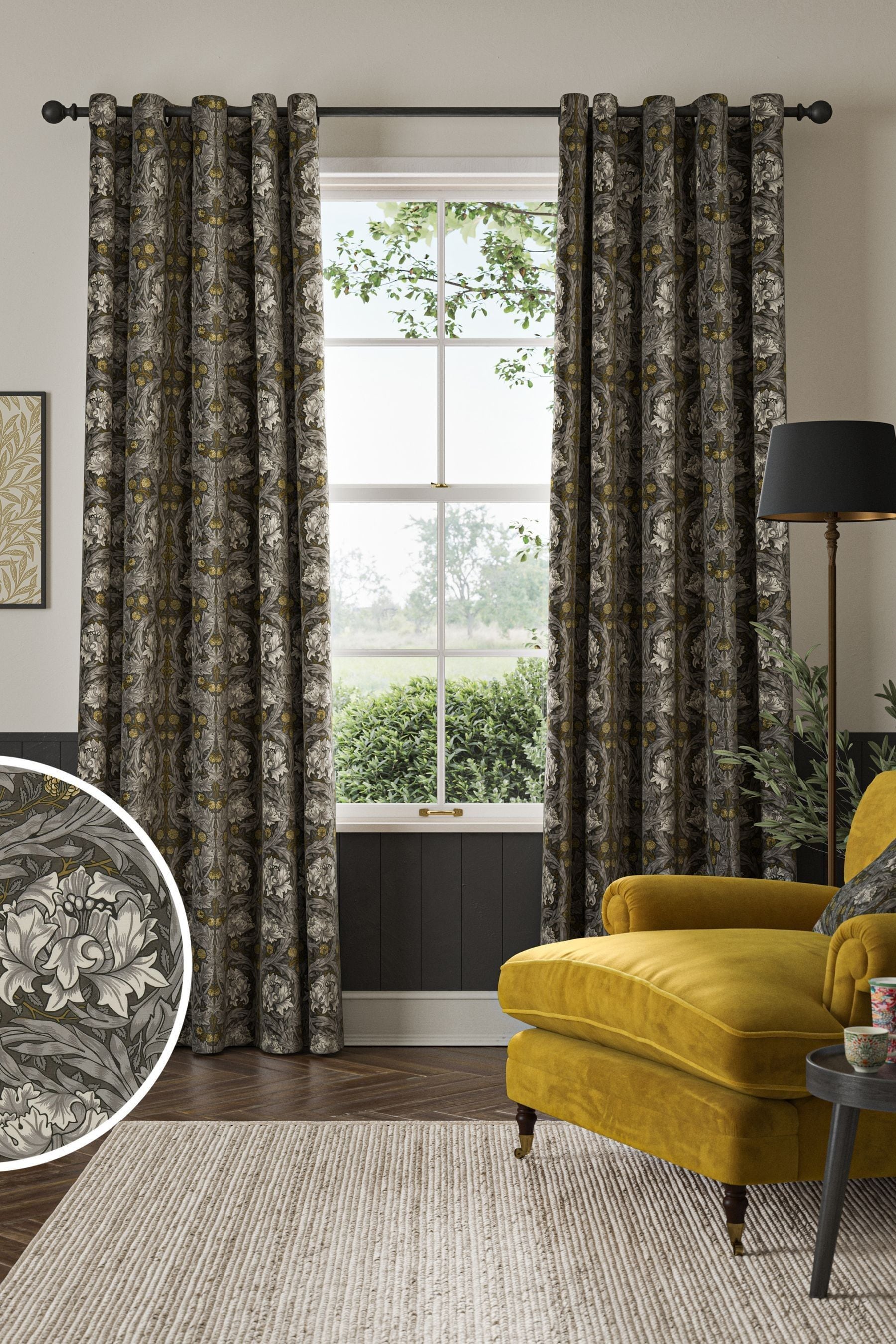 Marigold velvet clearance sofa