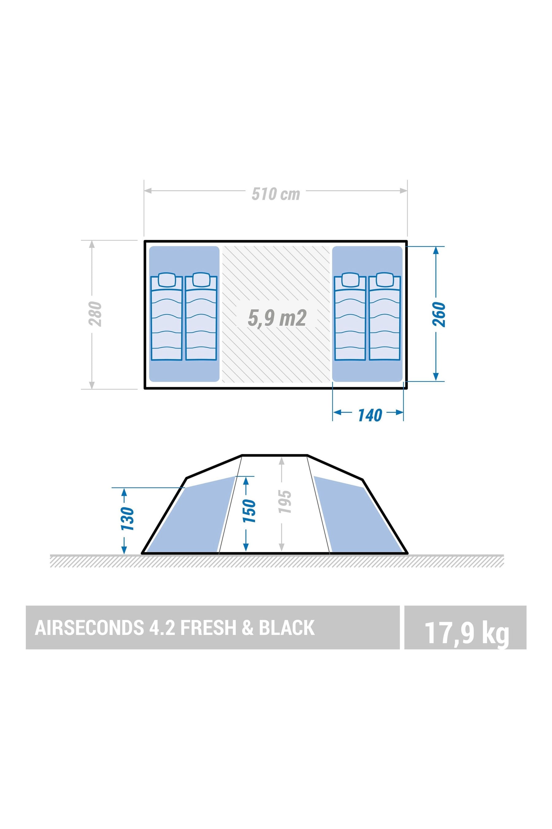 Air seconds 4.2 xl hot sale