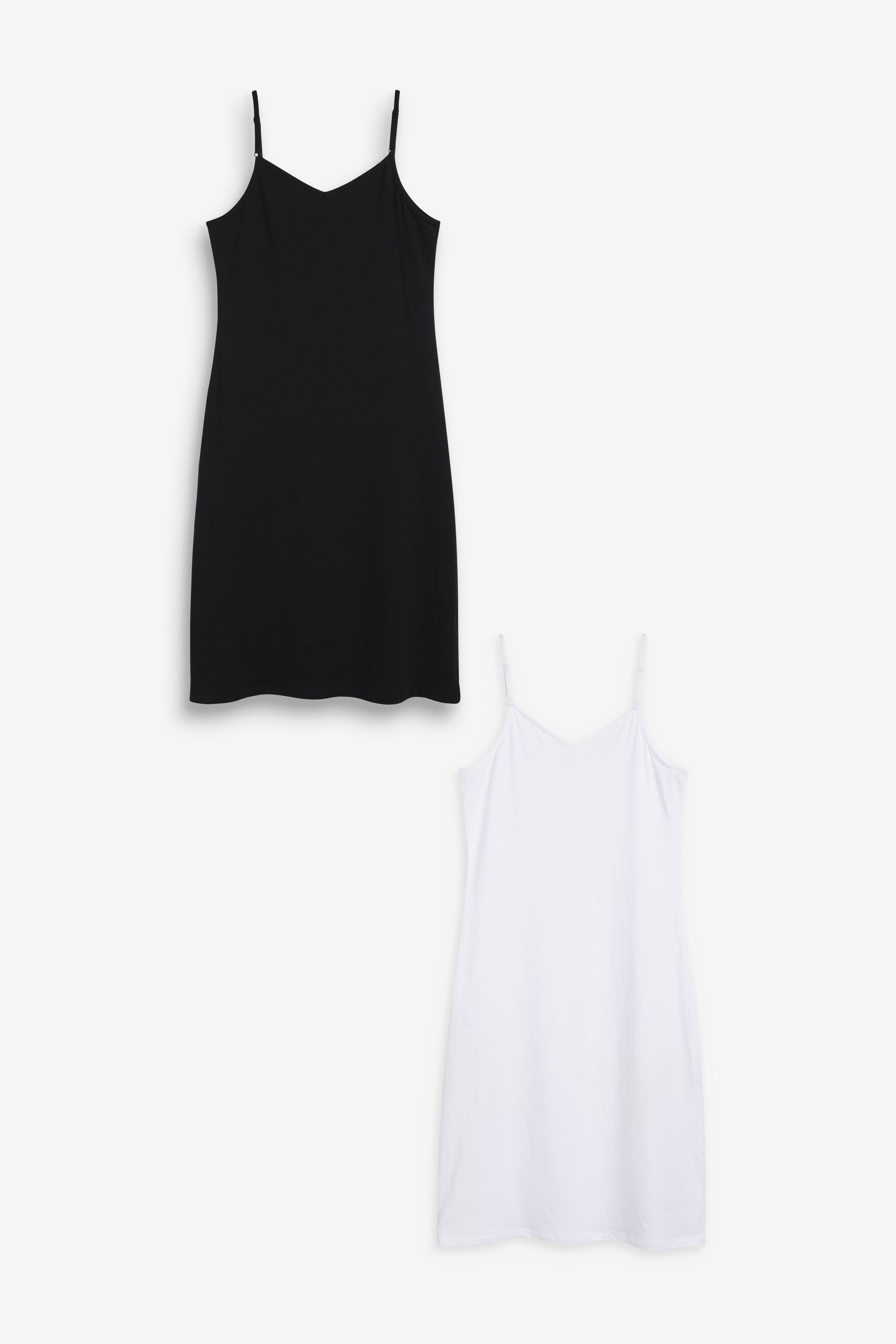 Cotton slip dress uk sale