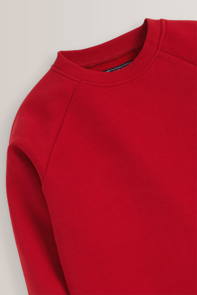 Red 2 Pack Crew Neck School Sweater (3-16yrs) - Image 4 of 4