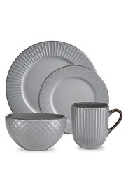 Tower 16 Piece Grey Dinnerware Set - Image 2 of 2