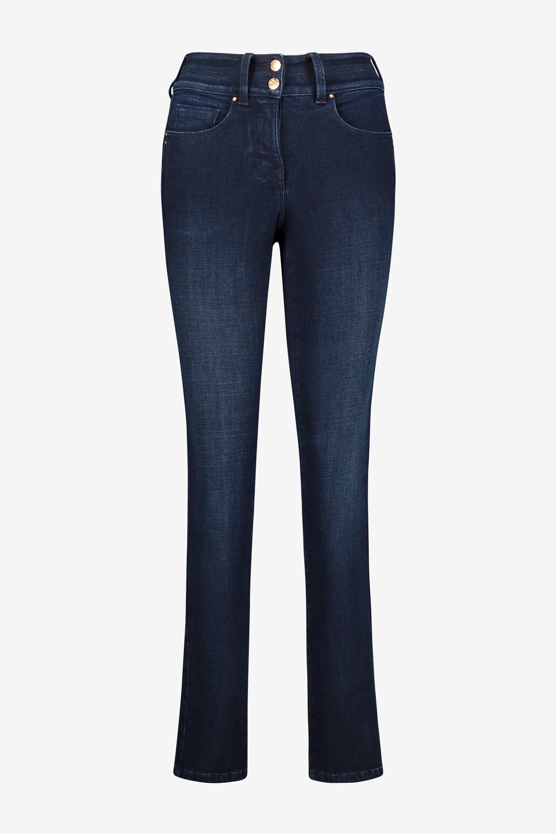 Buy Inky Blue Lift Slim And Shape Slim Jeans from Next Luxembourg