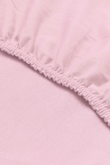 Silentnight Kids 2 Pack Pink Safe Nights Cot Bed Fitted Sheets