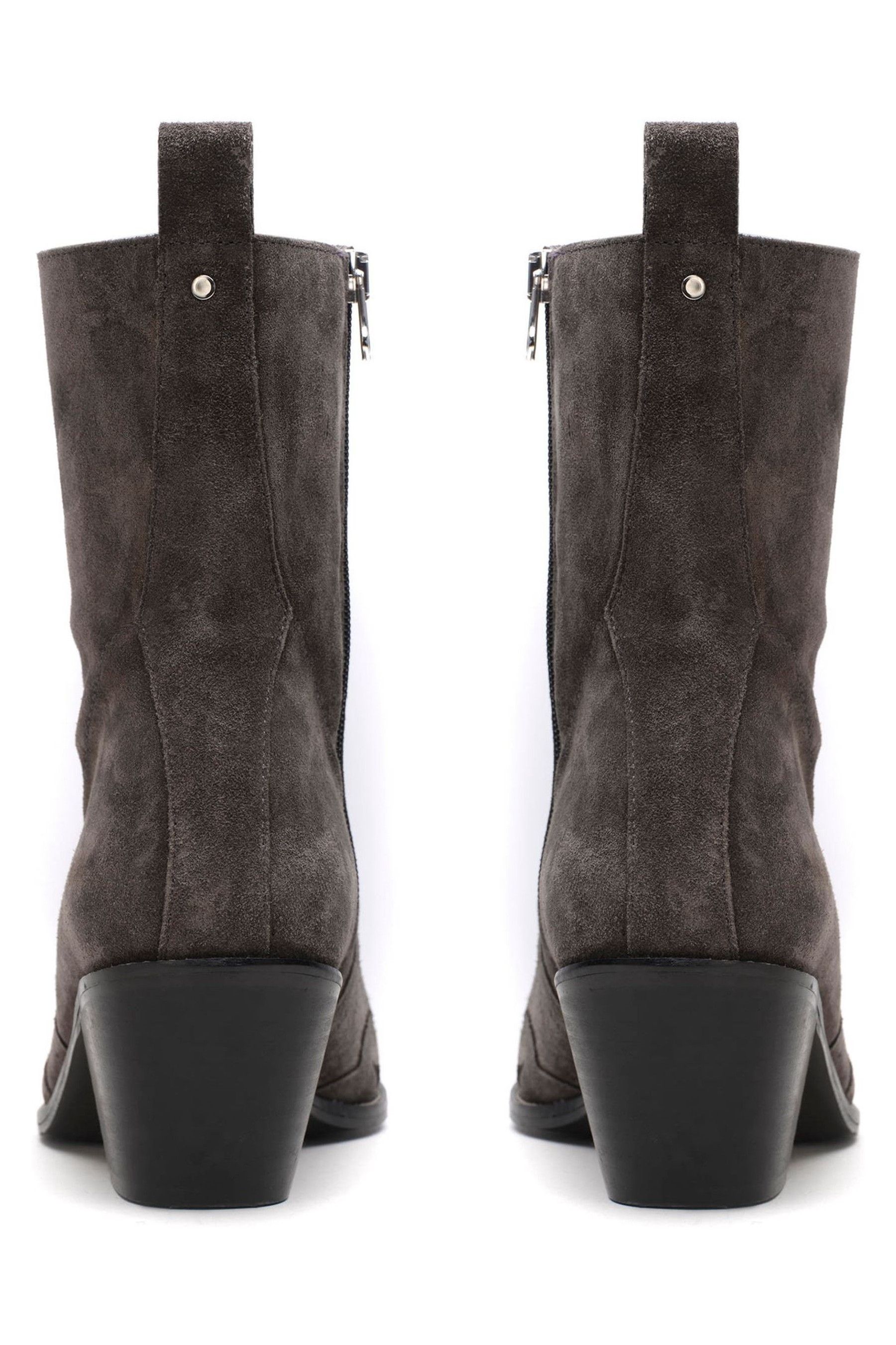 Next grey suede ankle boots 2025
