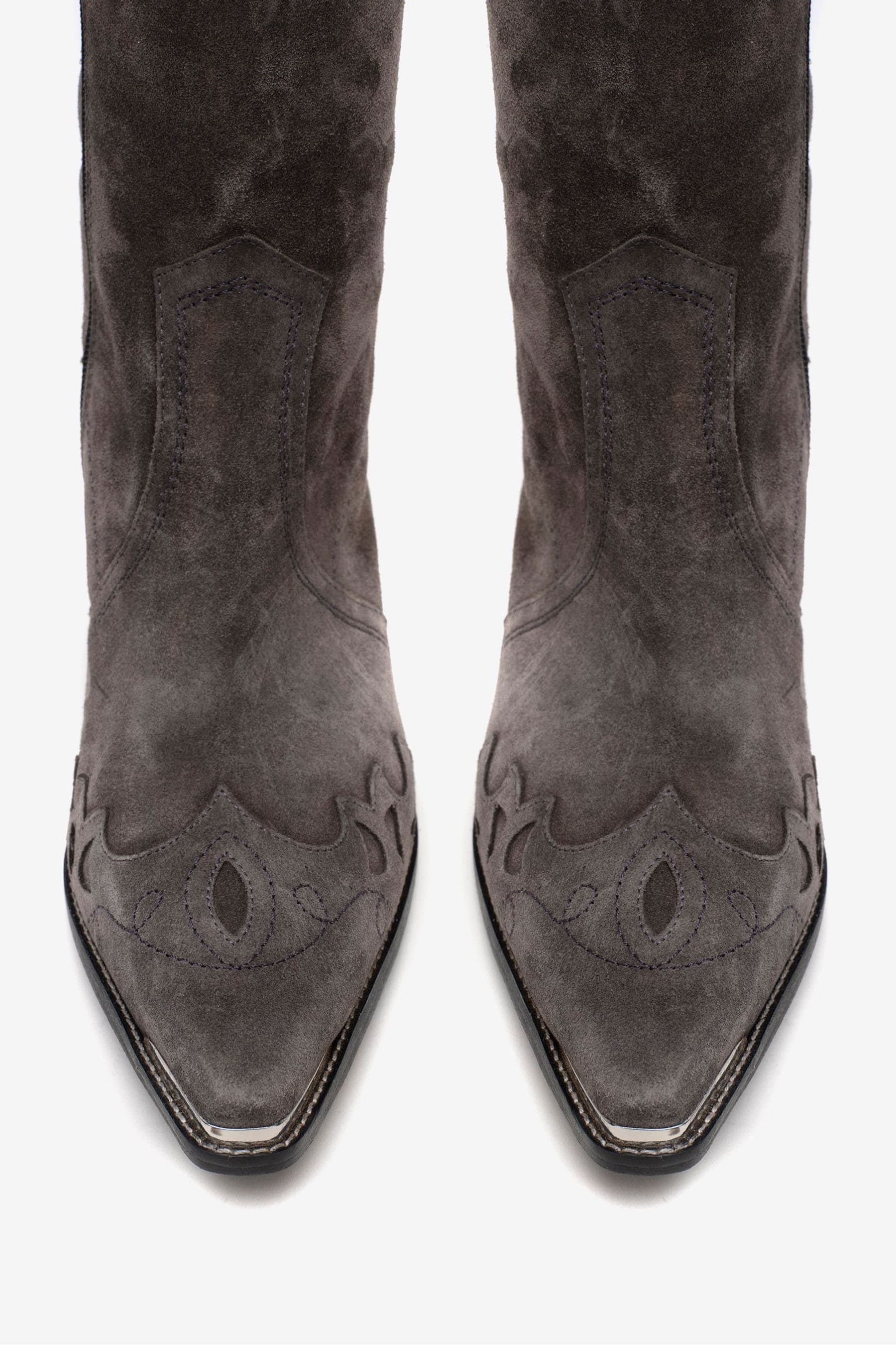 Mint velvet grey boots shop