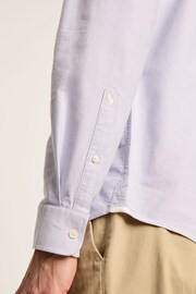 Joules Oxford Purple Classic Fit Shirt - Image 2 of 7