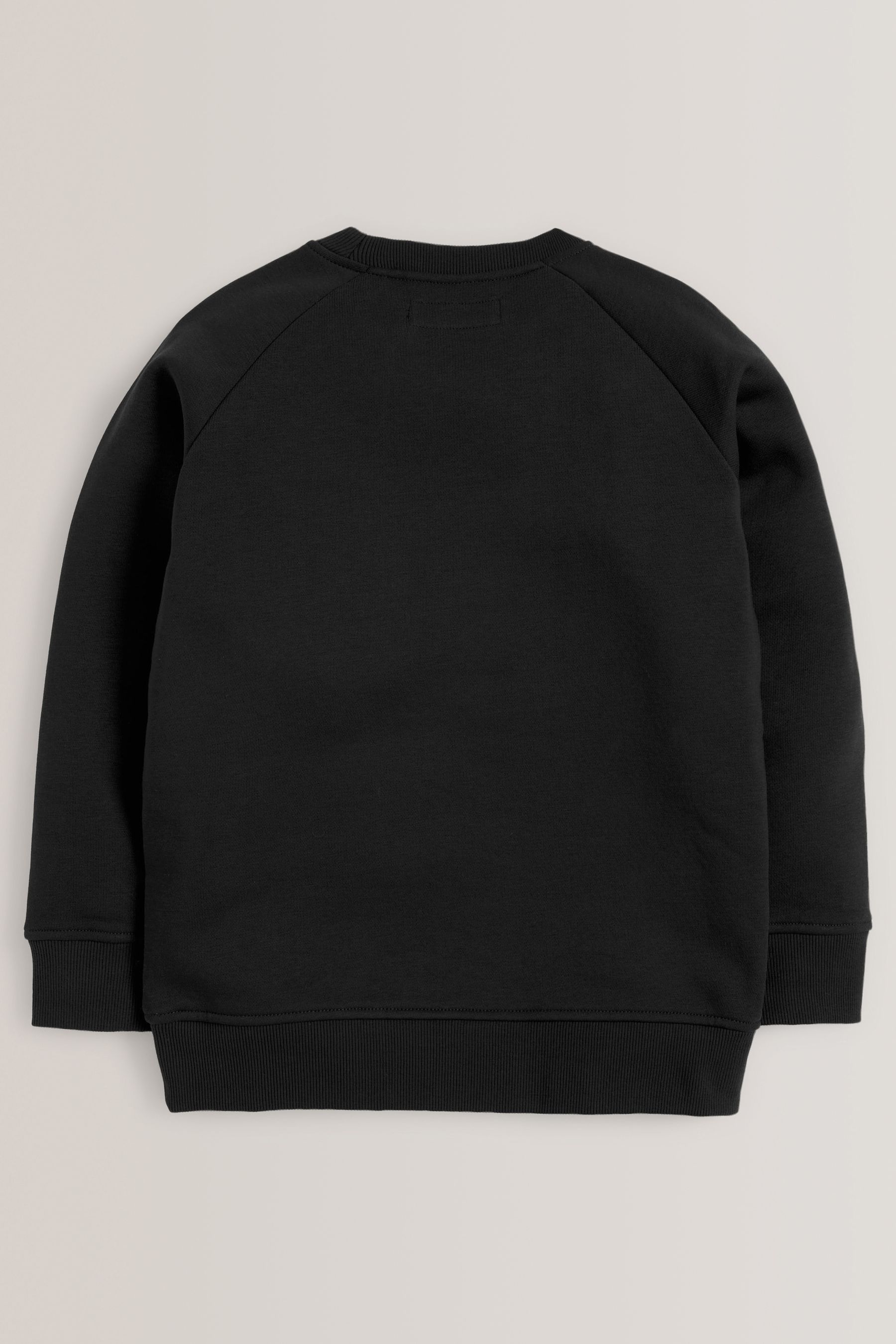 Black round neck school jumper best sale