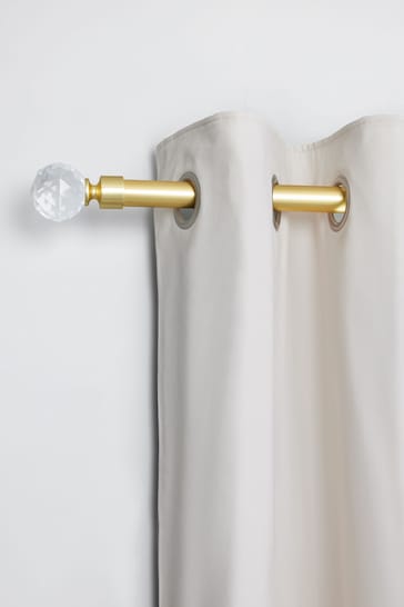 Gold 28mm Isabel Extendable Curtain Pole Kit
