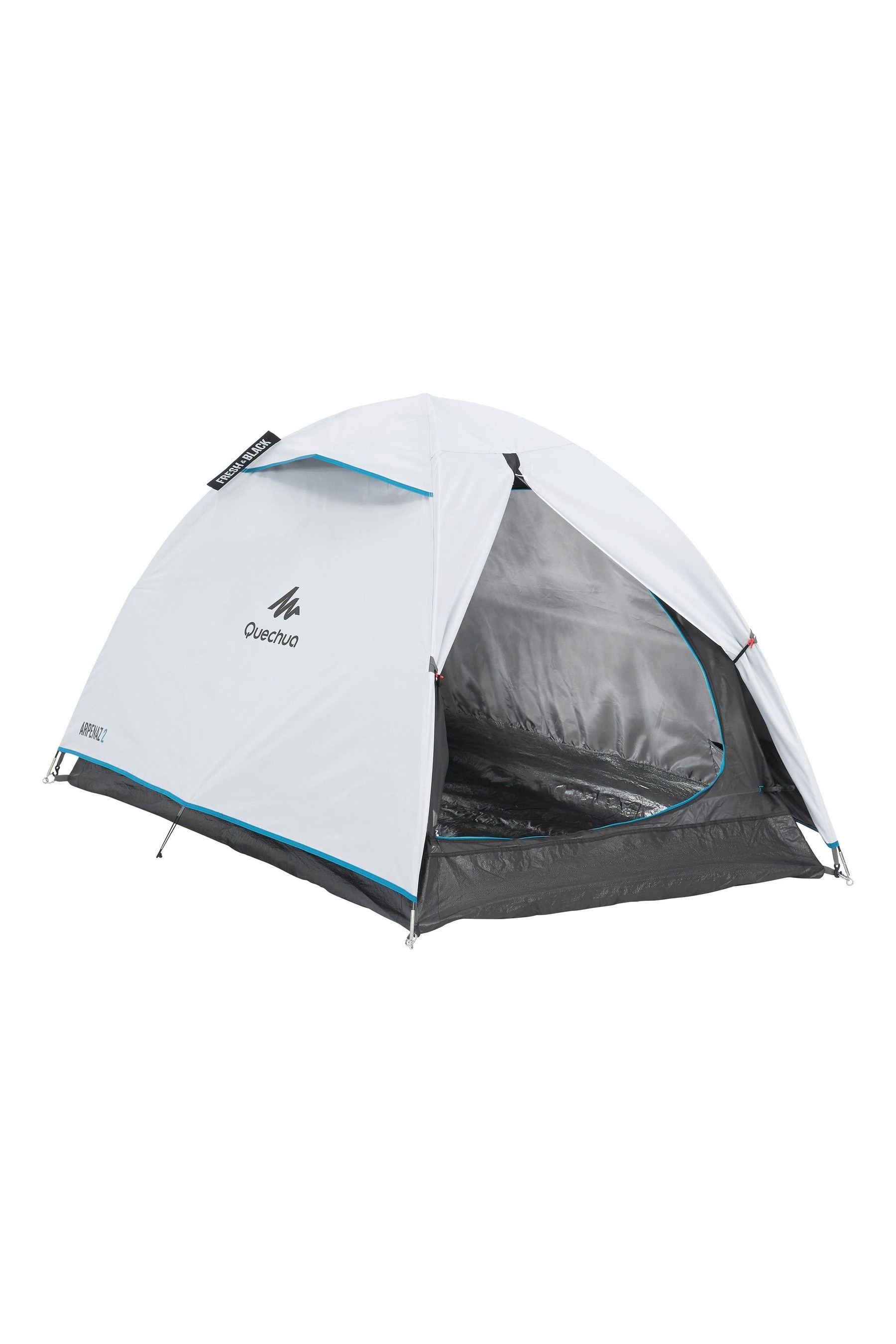 Decathlon Camping Tent Arpenaz Fresh Black 2 Person Quechua