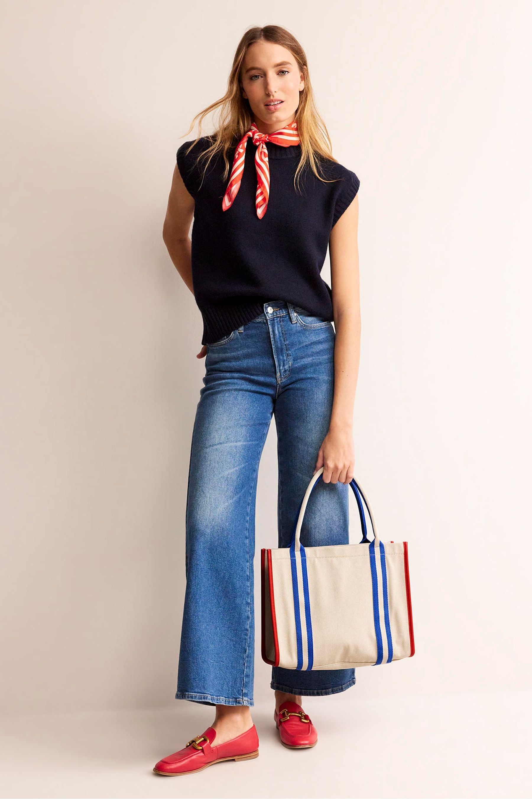 Buy Boden Cream 100 Cotton Tilda Canvas Tote Bag from Next USA