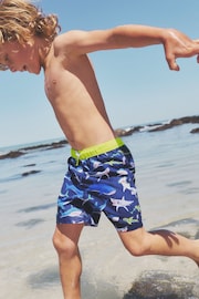 Boden Blue Swim Shorts - Image 4 of 4