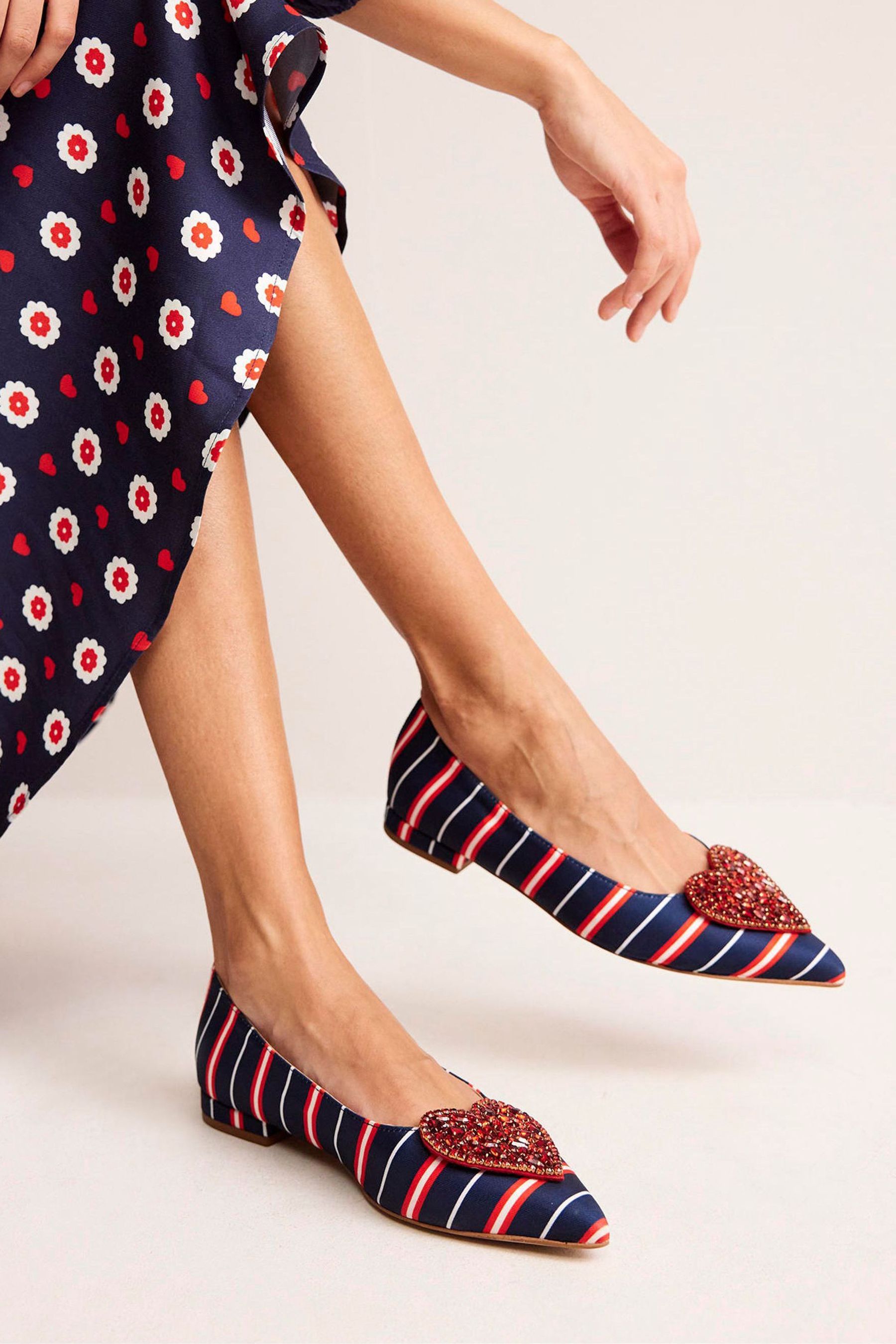Boden blue hot sale shoes